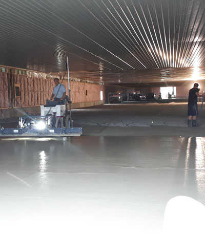 kemper concrete laser screeding floors and walls